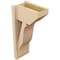 Ekena Millwork 7 1/2-in W x 12-in D x 24-in H Funston Slat Rough Cedar Woodgrain TimberThane Outlooker, Primed Tan OUTUR075X12X24FST24RCPR - alternate 3